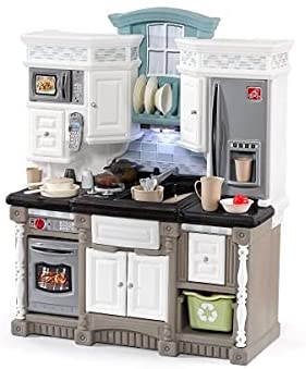 Photo 1 of **INCOMPLETE BOX 1 OF 2** 
Step2 Lifestyle Dream Kitchen | Plastic Toy Play Kitchen with 37-Pc Accessories Set | Contemporary Kids Kitchen Playset
