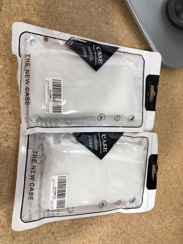 Photo 1 of TWO PACK: Coffea Clear Case for iPhone 12 Mini Case Shockproof Phone Cover Bumper Case 5.4 Inch
