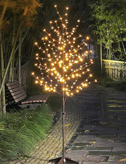 Photo 1 of LIGHTSHARE LED Blossom Tree, 6.5-Feet Assembled Height, Warm White
