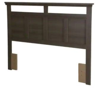 Photo 1 of **MISSING HARDWARE* South Shore
Versa Gray Maple Queen Headboard