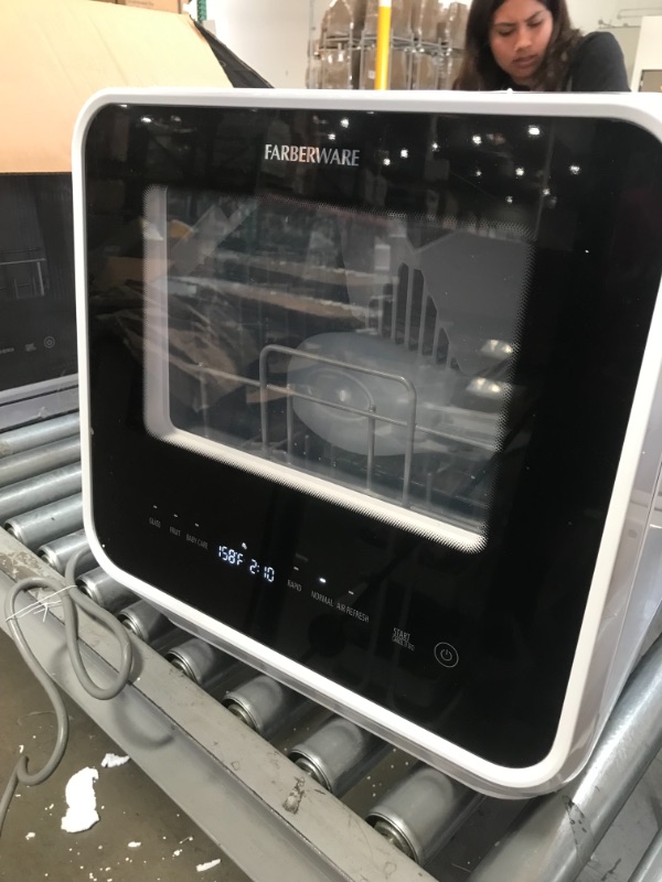 Photo 1 of Farberware Professional Portable Dishwasher White