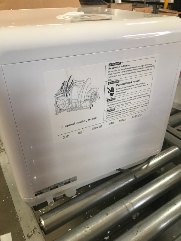 Photo 1 of Farberware Professional Portable Dishwasher White