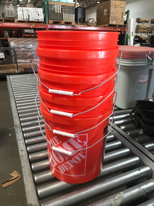 Photo 1 of SET OF  4 5 Gal. Homer Bucket