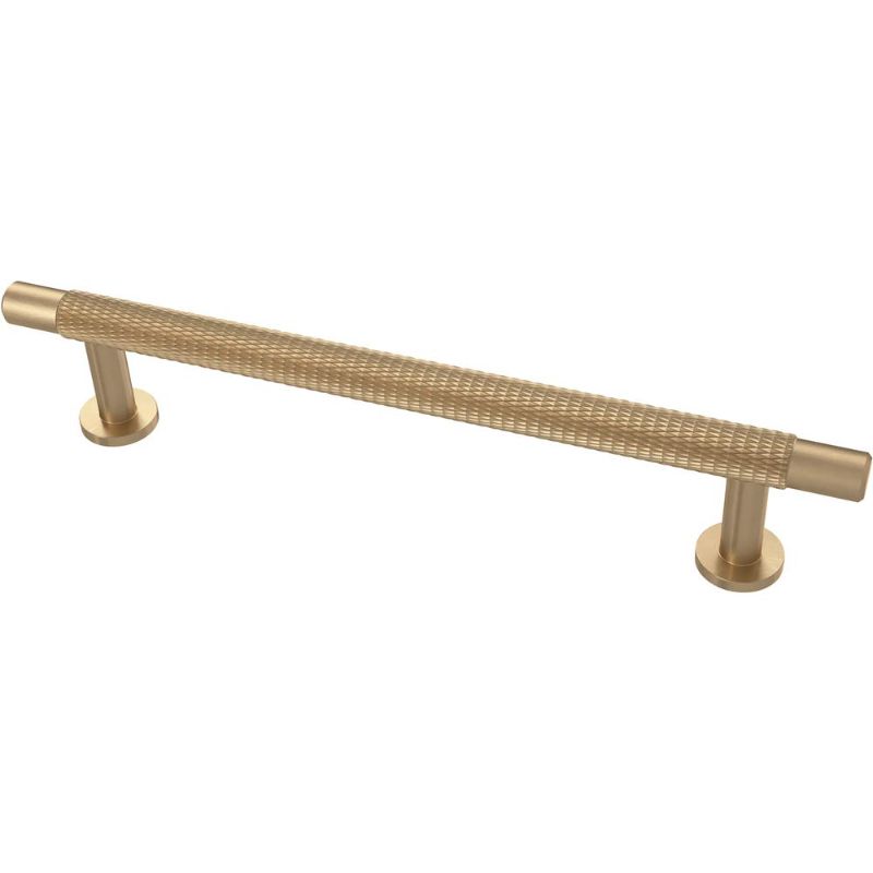 Photo 1 of 12 PACK OF Liberty Knurled 5-1/16 in. (128 Mm) Champagne Bronze Bar Drawer Pull
