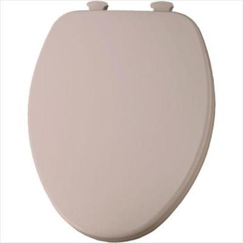 Photo 1 of (SCRATCHED) 
Church Lift-Off Elongated Closed Front Toilet Seat in Venetian Pink

