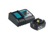 Photo 1 of (MISSING BATTERY)
"Makita BL1840BDC1 18-Volt 4.0Ah Compact Lithium-Ion Battery and Charger Kit"
