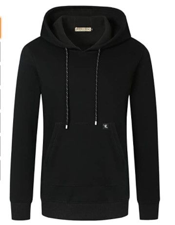 Photo 1 of Camii Mia Womens Sweatshirt Fleece Basic Fashion Pullover Hoodie for Women, (XL-Black)
