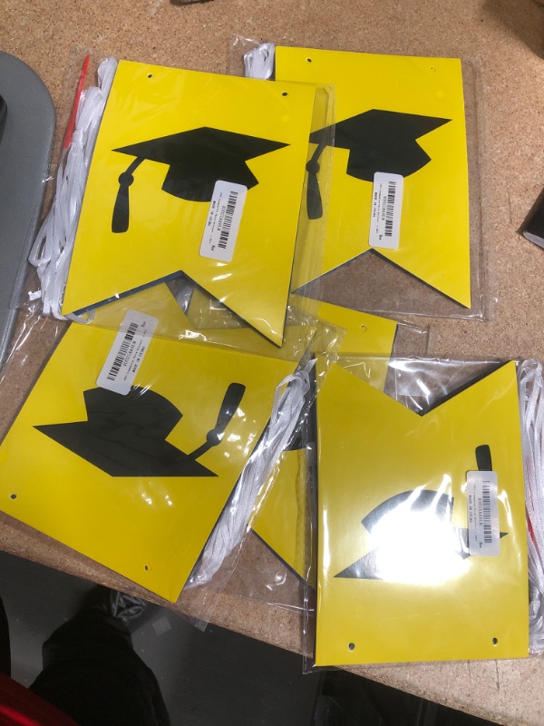 Photo 2 of ***PACK OF 5**
Congrats Grad Banner Blue and Gold - 2022 Graduation Decorations Blue and Gold, Graduation Party Supplies 2022,2022 Blue and Gold Graduation Decorations
