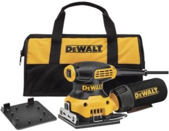 Photo 1 of  TESTED, FUNCTIONAL**HEAVY USE**
Dewalt Dwe6411k 1/4 Sheet Palm Sander - All
