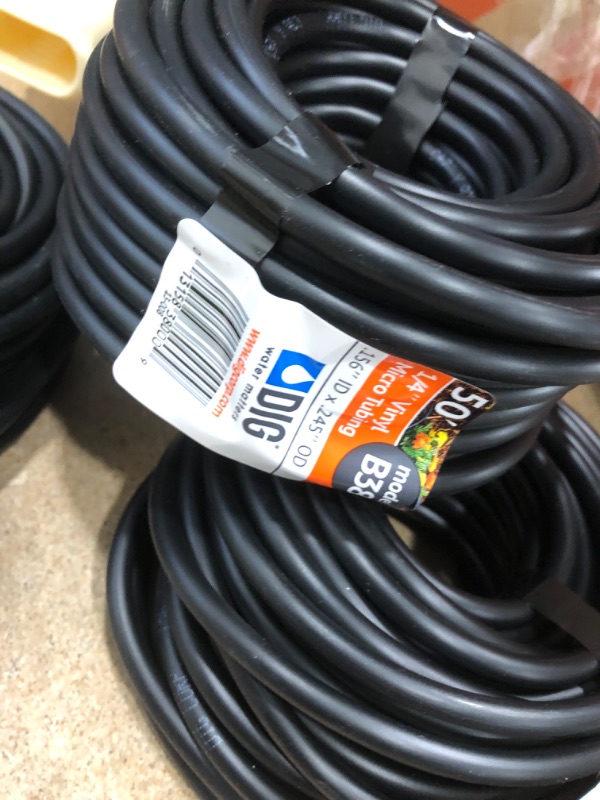 Photo 2 of 1/8 in. x 50 ft. Vinyl Micro Drip Tubing
PACK OF 6