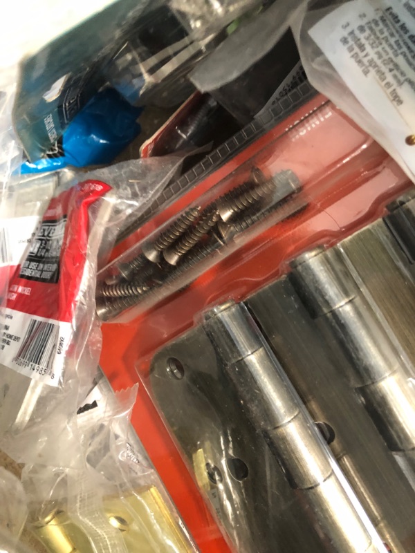 Photo 1 of (NON-REFUNDABLE)
ASSORTED SIZES, STYLES, COLORS, AND BRAND OF DOOR HINGES AND DOOR STOPPERS
