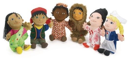 Photo 1 of Excellerations® Around The World Puppets - Set of 6

