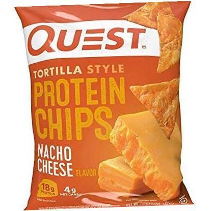 Photo 1 of ** EXP 07/15/22**
Tortilla Style Protein Chips, Low Carb, Nacho Cheese 1.1 Ounce (Pack of 12) 0 1 Box - Nacho Cheese
