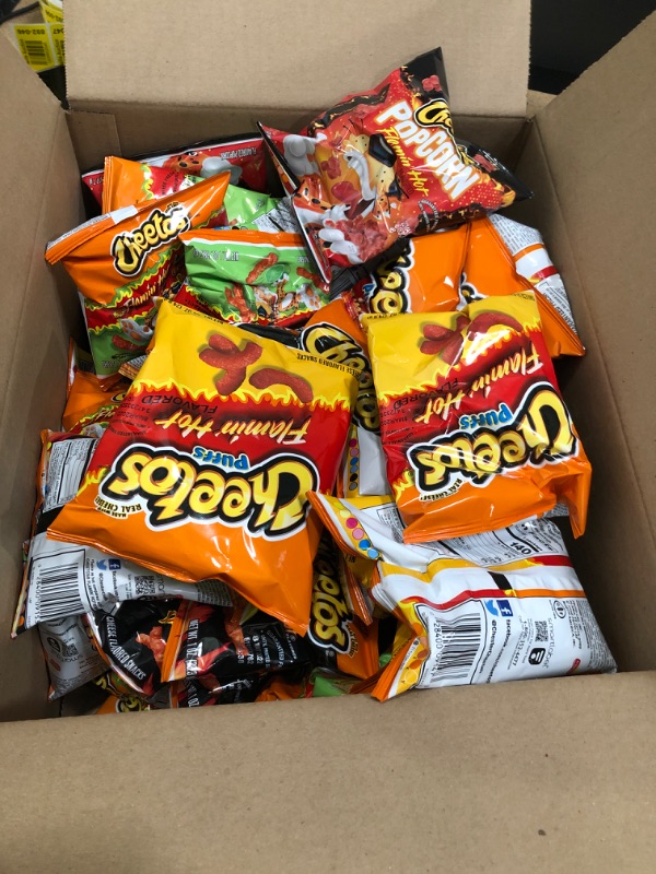 Photo 2 of ** EXP: MAR 08 2022** NON-REFUNDABLE** SOLD AS IS**
Cheetos Flamin' Hot Variety Pack, 40 Count
