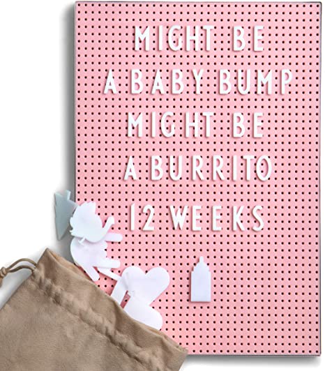 Photo 1 of ** sets of 2**
Modern Pink Letter Board - Size is A4 and comes with a convenient stand. Great for instagram, weddings, birthdays and pregnancy announcements
