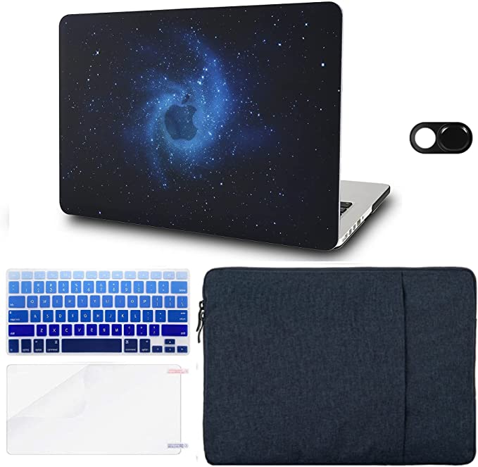 Photo 1 of KECC Compatible with MacBook Air 13 inch Case (2010-2017 Release) A1369/A1466 Plastic Hard Shell + Keyboard Cover + Sleeve + Screen Protector + Webcam Cover (White Daisies)