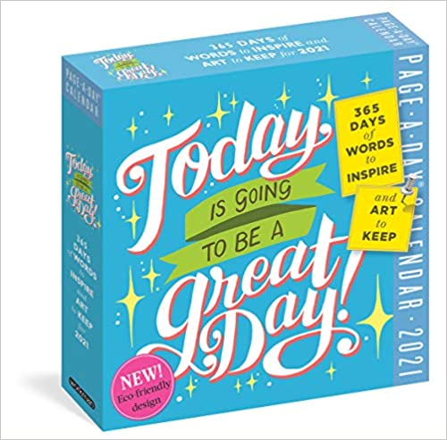 Photo 1 of ** SETS OF 3**
Today Is Going to Be a Great Day! Page-A-Day Calendar 2021 Calendar – Day to Day Calendar, July 21, 2020
