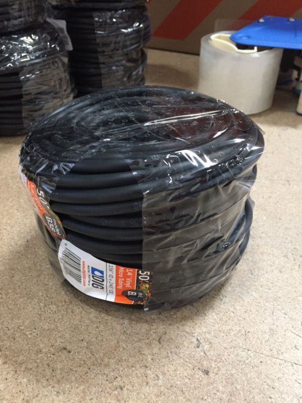 Photo 2 of ** SETS OF 2**
1/4 in. x 50 ft. Vinyl Micro Drip Tubing