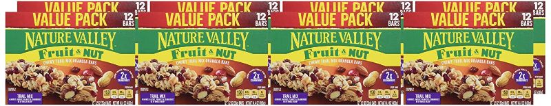 Photo 1 of **EXPIRED MARCH 13, 2022// SOLD AS IS// NONREFUNDABLE**
Nature Valley Fruit & Nut Granola Bars, Chewy Trail Mix, 12 ct, 14.4 oz
**CASE OF 8**