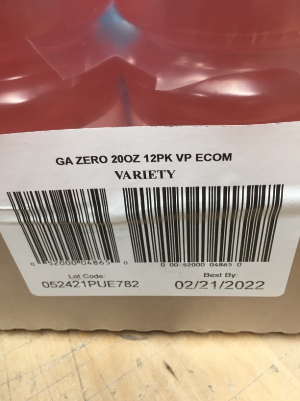 Photo 1 of **NONREFUNDABLE //SOLD AS IS// BEST BY 9/16/2022//BEST BY :2/21/2022**
Gatorade Thirst Quencher 51Oz Powder Variety Pack (Pack of 3) 
and
Gatorade Zero Sugar Thirst Quencher, Cool Blue Variety Pack, 20 Fl Oz (Pack of 12)
