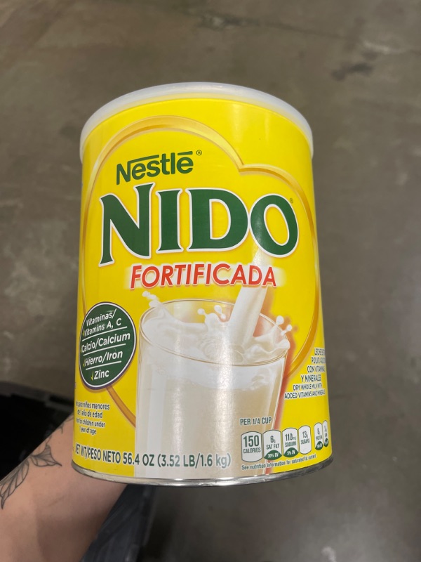 Photo 2 of **NONREFUNDABLE// BEST BY: MARCH 31ST,2022**
NIDO Fortificada Dry Whole Milk Powdered Drink Mix
