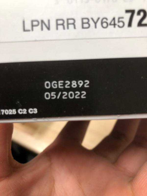 Photo 3 of **BEST BY: 5/2022**
GoodSense Nicotine Polacrilex Uncoated Gum 4 mg (Nicotine), Original Flavor, Stop Smoking Aid; Quit Smoking with Nicotine Gum, 110 Count