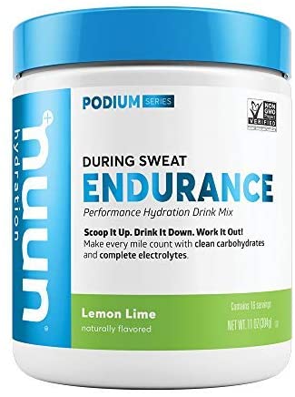 Photo 1 of **EXP: 3/2022**
Nuun Endurance | Workout Support | Electrolytes & Carbohydrates (Lemon Lime, 16 Servings - Canister)
