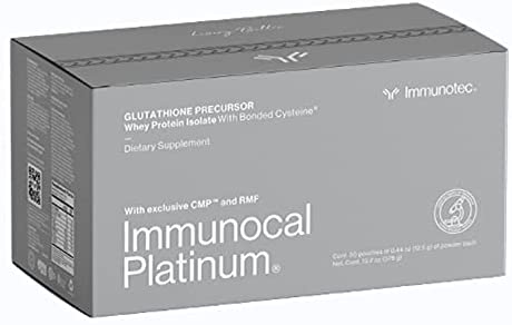 Photo 1 of **EXP:04/2022**
Immunotec Immunocal Platinum (30 pouches) - NEW PACKAGING
