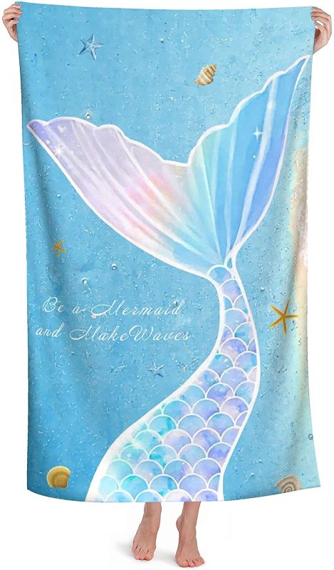 Photo 1 of Mermaid Beach Towel
32x52in