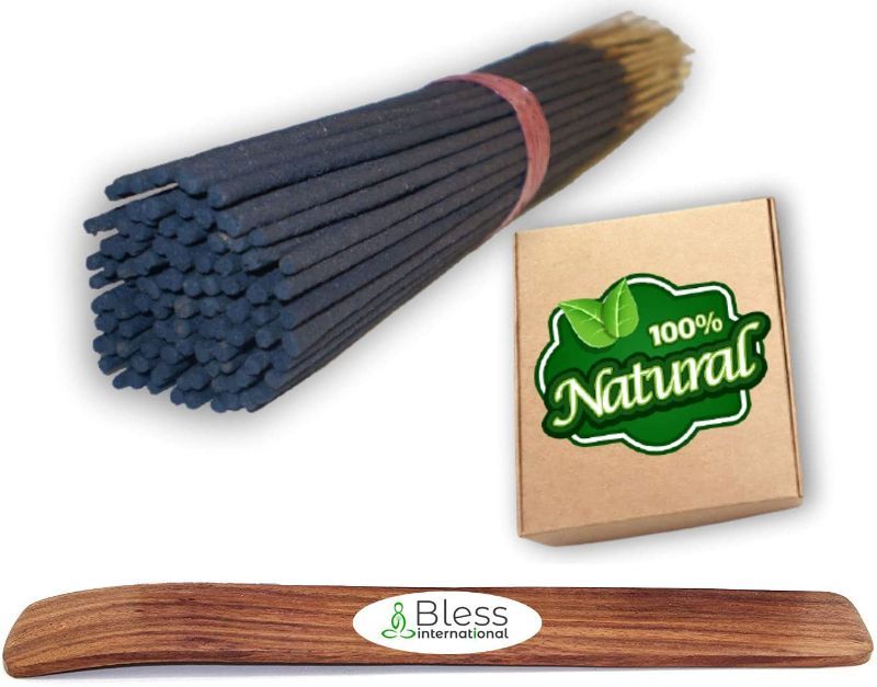 Photo 1 of 
Bless-International 100%-Natural-Incense-Sticks Handmade-Hand-Dipped The-Best-Scent (Frankincense and Myrrh with Incense Holder, Pack of 100 Incense Sticks)