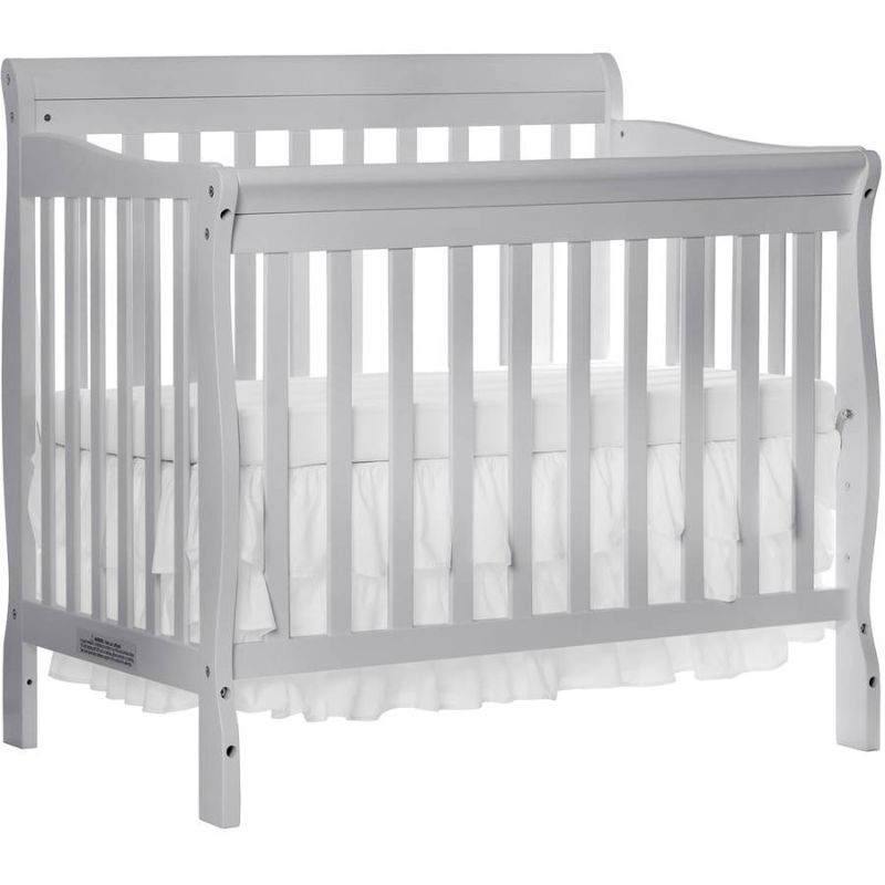 Photo 1 of Dream On Me Aden 4-in-1 Convertible Mini Crib, White
