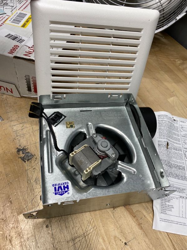 Photo 1 of 50 CFM Ceiling/Wall Mount Bathroom Exhaust Fan