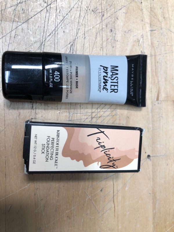 Photo 1 of Maybelline primer and Kristofer Buckle Foundation stick