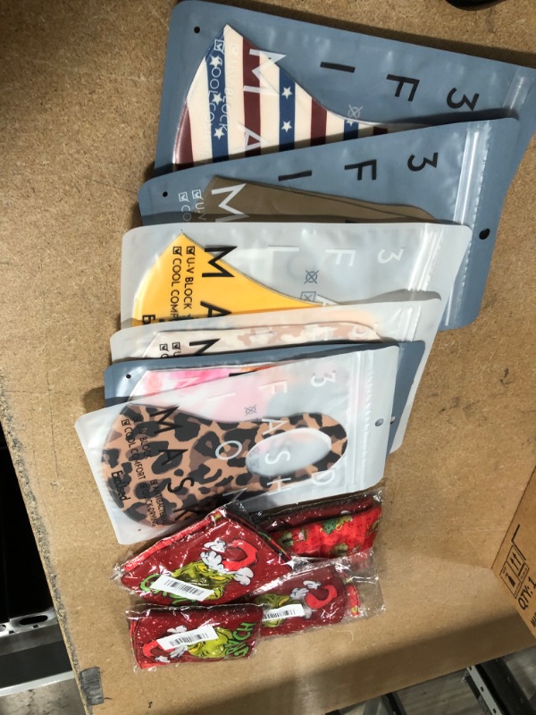 Photo 1 of mask bundle - sold as is - no refunds 