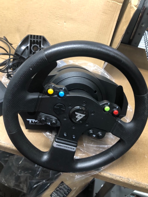 Photo 4 of (NOT TESTED)Thrustmaster Xbox One TMX Pro the Force Feedback Racing Wheel, 4469023
