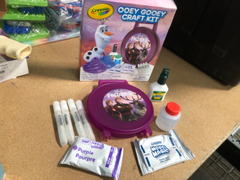 Photo 2 of PACK OF 2- 
Crayola Frozen 2 Gooey Fun Art Set