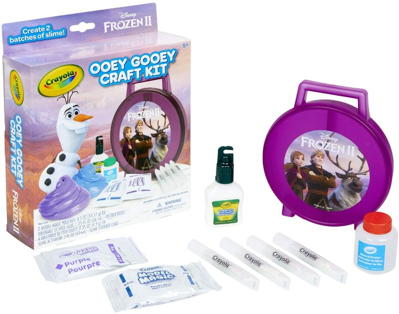 Photo 1 of PACK OF 2- 
Crayola Frozen 2 Gooey Fun Art Set