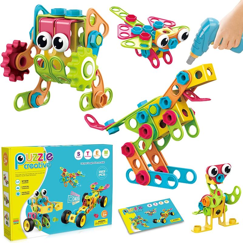 Photo 1 of HItiejoy STEM Toys Building Blocks Kids Activities kit Construction Set