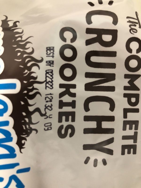 Photo 2 of **NON-REFUNDABLE : EXPIRE DATE: 02/23/2022** Lenny & Larry's The Complete Crunchy Cookie, Chocolate Chip, 6g Plant Protein, Vegan, Non-GMO, 16 Ounce Pouch (Pack of 2)