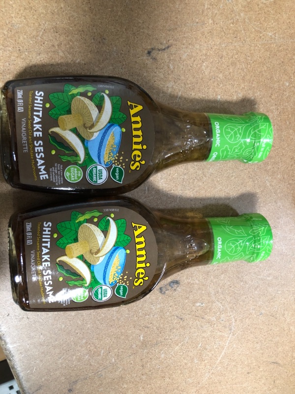 Photo 3 of **NON-REFUNDABLE : EXPIRE DATE: 03/21/2022** Annie's Naturals Organic Dressing Shiitake and Sesame - 8 fl oz
