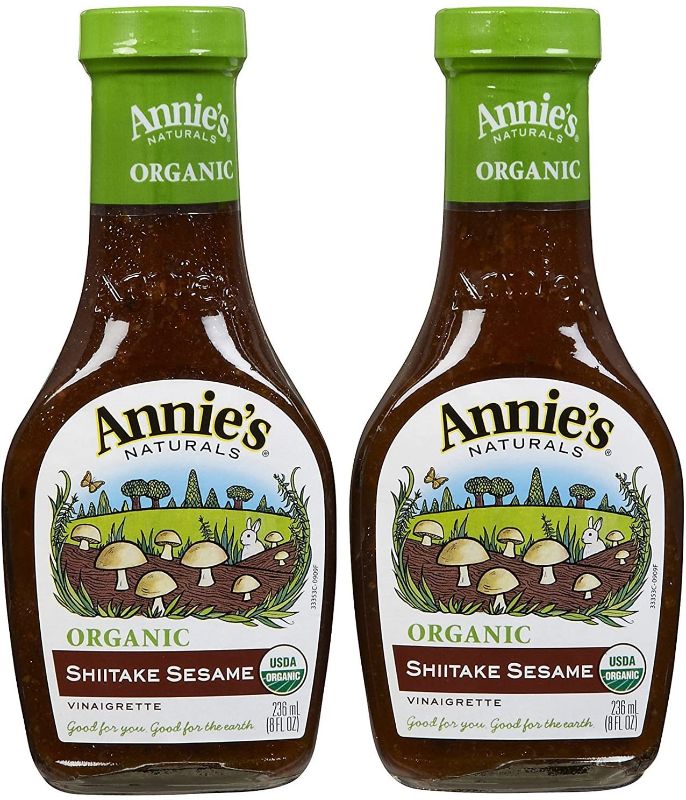 Photo 1 of **NON-REFUNDABLE : EXPIRE DATE: 03/21/2022** Annie's Naturals Organic Dressing Shiitake and Sesame - 8 fl oz
