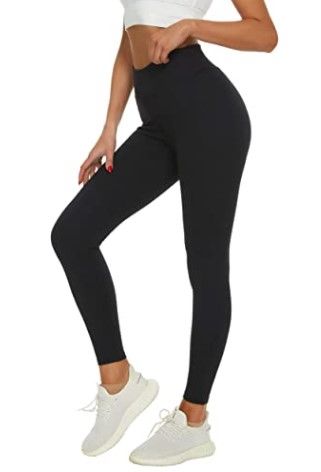 Photo 1 of **SOLD AS SET**
YiWorich Womens High Waisted Legggings Naked Tummy Control Yoga Pants Opaque Compression Running Workout Leggings (M & XL)
