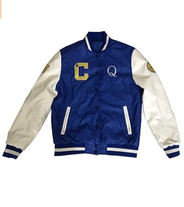 Photo 1 of Quincy McCall 22 C'shaw High School Basketball Varsity Letterman Jacket-Style Sweatshirt Class of 88, (3XL-54)
