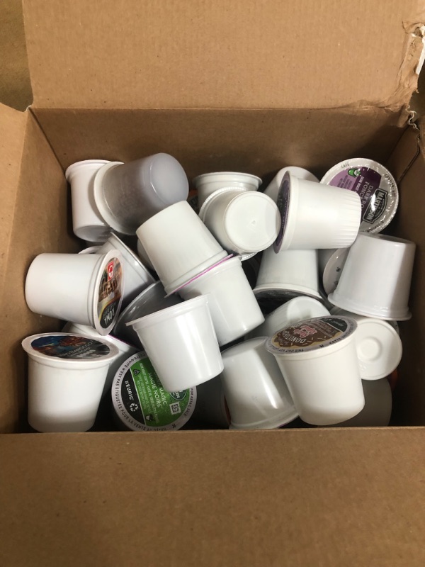 Photo 2 of *EXPIRED March 2022*
*NON REFUNDABLE* 
Crazy Cups Single Serve & K Cups Variety Pack, Including Dark Roast & Medium Roast Pods, Pods Variety Pack for Keurig K Cups Machines, (Pack of 40)
