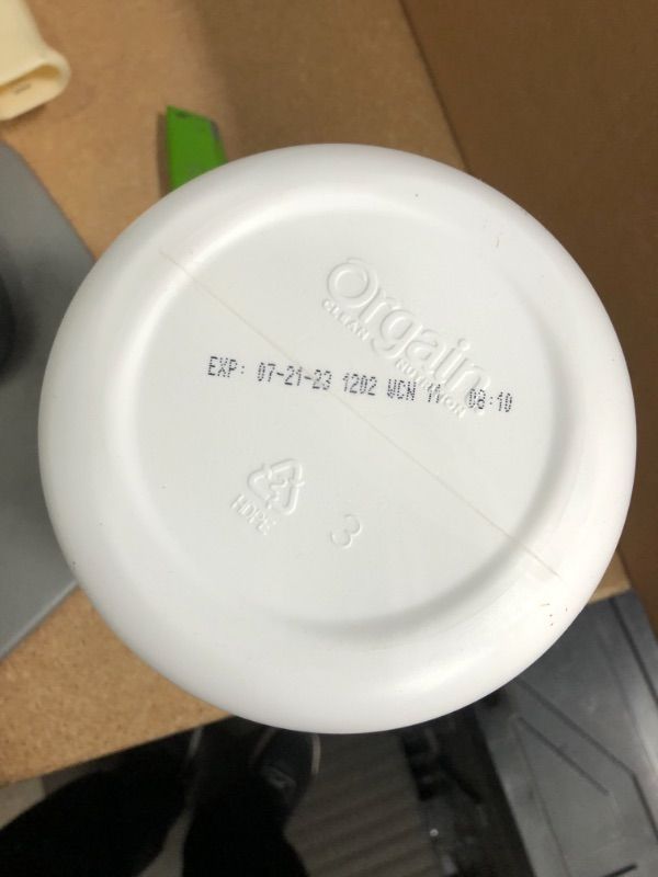 Photo 1 of EXP:07/21/2023 **SOLD AS IS, NON-REFUNDABLE**
Orgain Organic Protein + Superfoods Powder, Creamy Chocolate Fudge - 21g of Protein, Vegan, Plant Based, 6g of Fiber, No Dairy, Gluten, Soy or Added Sugar, Non-GMO, 2.02 Lb