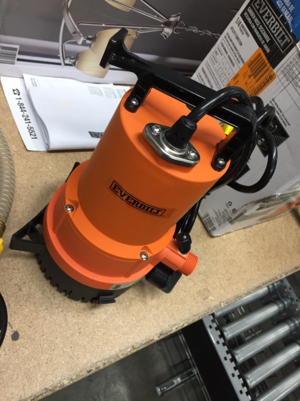 Photo 1 of 1/4 HP 2-in-1 Utility Pump

