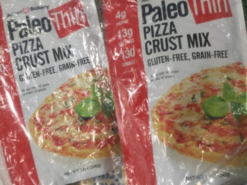 Photo 2 of *** No Returns** No Refunds*** Julian Bakery | Paleo Thin | Pizza Mix | Easy To make | Grain-Free | Gluten-Free | Lower In Carbs | Makes Two 10" Pizza Mix
2 Packs *** Expired Feb 24 2022***