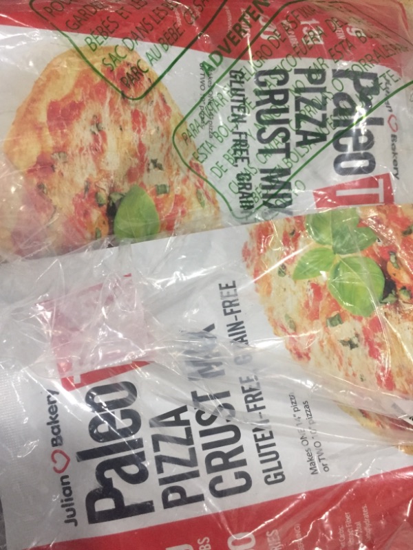 Photo 2 of *** No Returns** No Refunds*** Julian Bakery | Paleo Thin | Pizza Mix | Easy To make | Grain-Free | Gluten-Free | Lower In Carbs | Makes Two 10" Pizza Mix
2 Packs *** Expired Feb 24 2022***