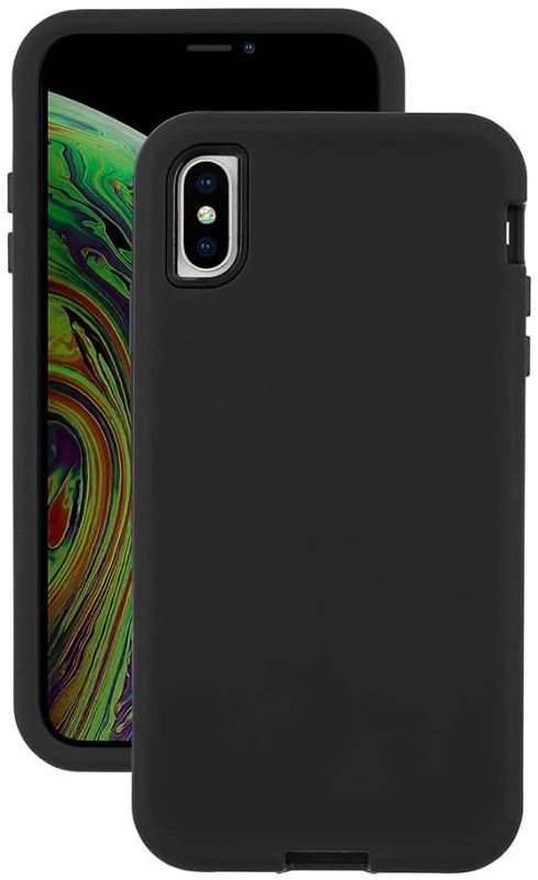 Photo 1 of **PACK OF 2**
EMERGE ULTRA FORCE iPhone XS Max Protective Cell Phone Case with Holster and 10 Foot Drop Protection - Black
