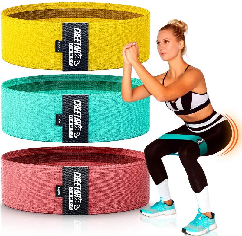 Photo 1 of **PACK OF 2**
Butt Band Set - 3 Resistance Bands to Grow The Booty of Your Dreams | Training Program Included for Faster Results | Build Backside, Tone Legs, Strengthen Core & More!
